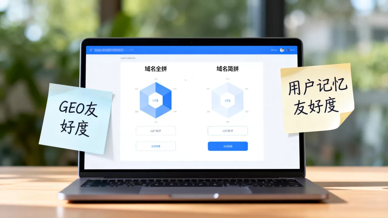 域名全拼和简拼哪个对GEO和用户记忆更友好,选哪个好? 域名全拼和简拼哪个对GEO和用户记忆更友好,选哪个好?