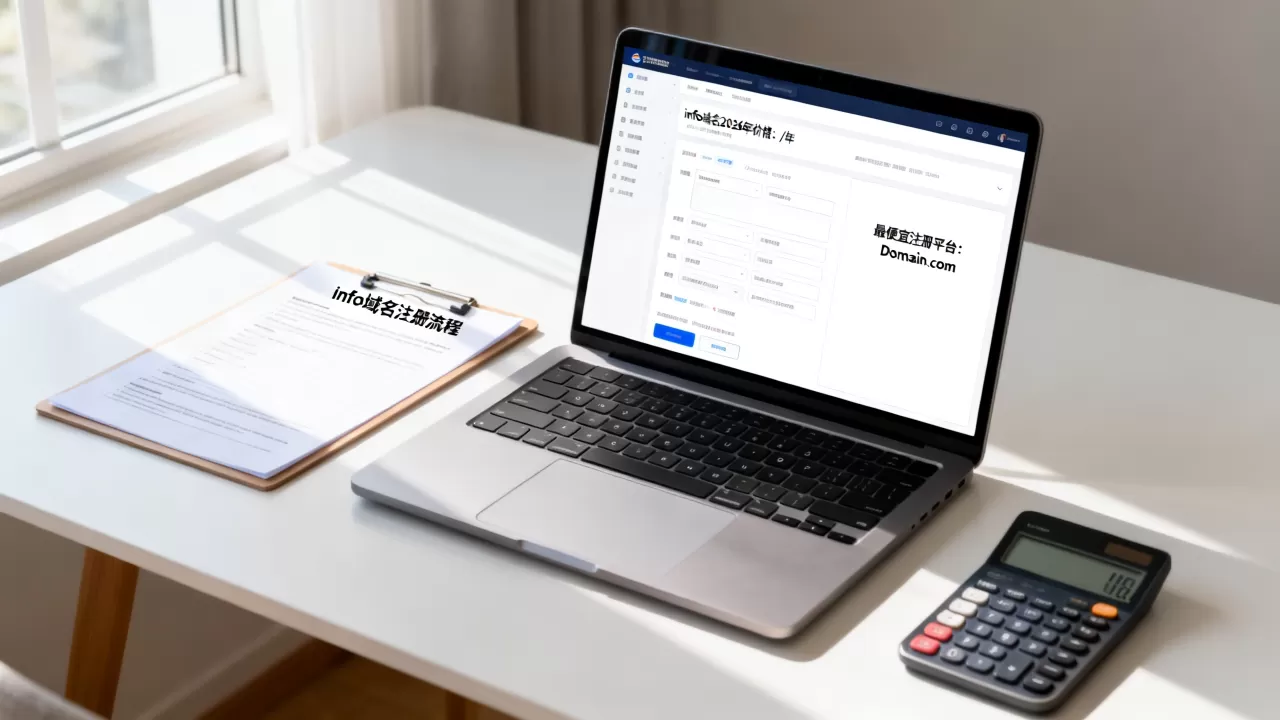 2026年info域名价格是多少?哪里注册最便宜? 2026年info域名价格是多少?哪里注册最便宜?