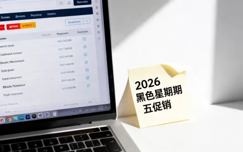 黑色星期五域名促销有哪些？2026年在哪买最划算