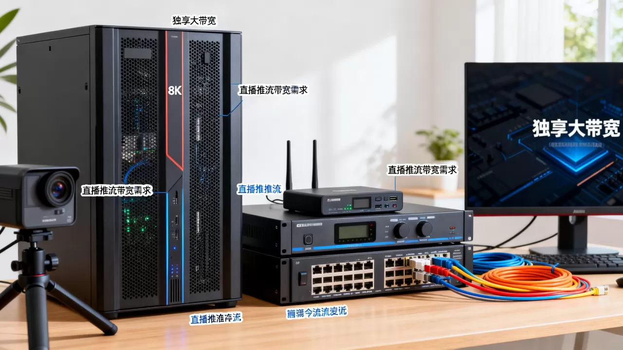 独享大带宽服务器对直播推流有何意义?直播推流需要多大带宽? 独享大带宽服务器对直播推流有何意义?直播推流需要多大带宽?