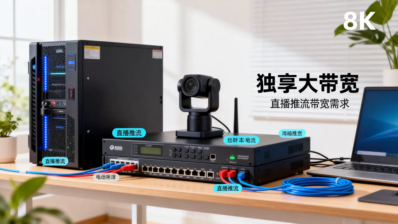 独享大带宽服务器对直播推流有何意义?直播推流需要多大带宽? 独享大带宽服务器对直播推流有何意义?直播推流需要多大带宽?