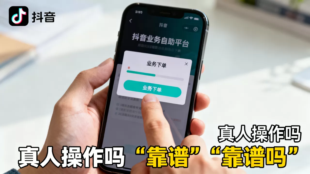 抖音业务自助平台业务下单是真人操作吗,靠谱吗 抖音业务自助平台业务下单是真人操作吗,靠谱吗