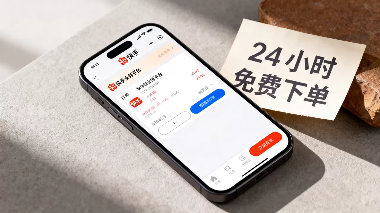 快手业务平台24小时免费下单靠谱吗,怎么操作 快手业务平台24小时免费下单靠谱吗,怎么操作