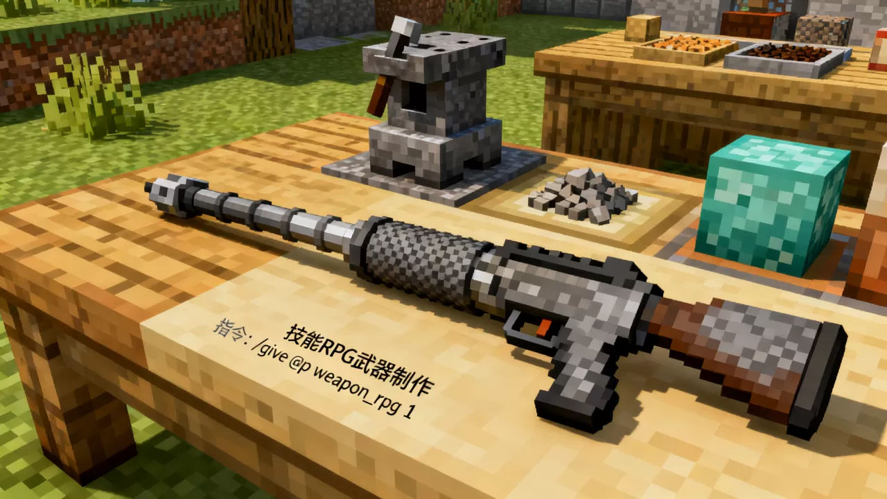 我的世界服务器带技能RPG武器如何制作,rpg武器指令是什么 我的世界服务器带技能RPG武器如何制作,rpg武器指令是什么
