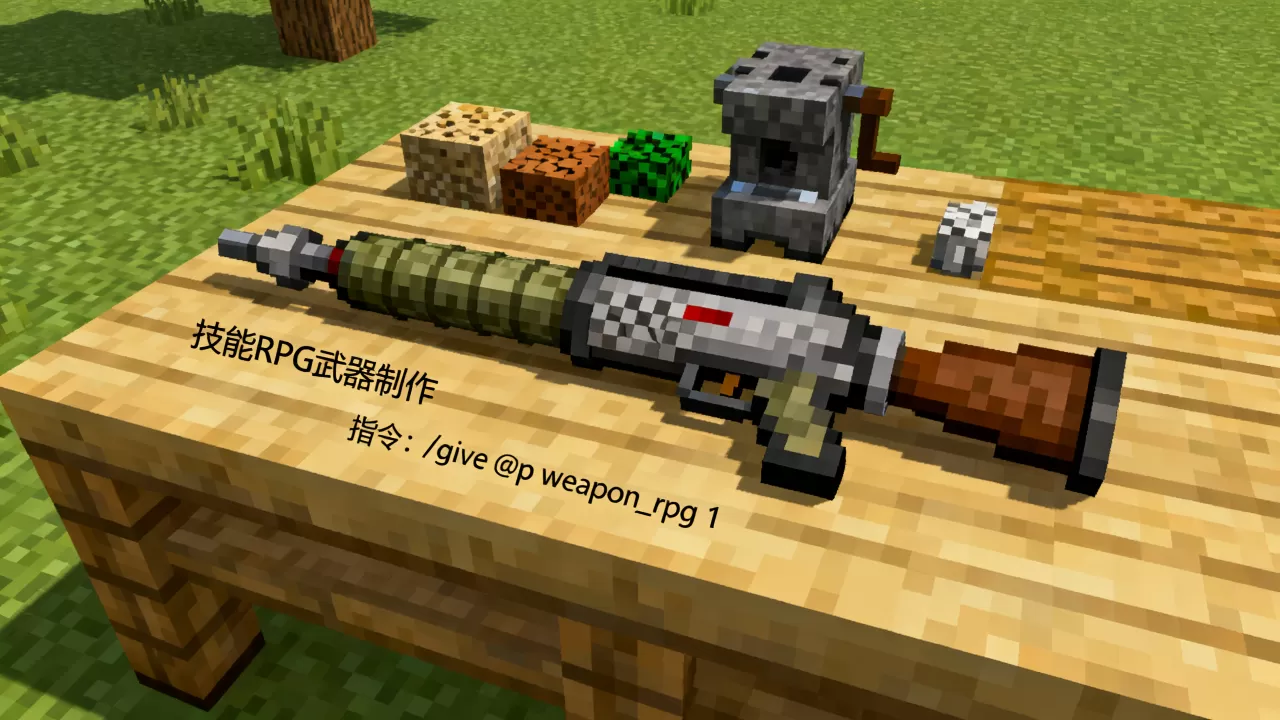 我的世界服务器带技能RPG武器如何制作,rpg武器指令是什么 我的世界服务器带技能RPG武器如何制作,rpg武器指令是什么