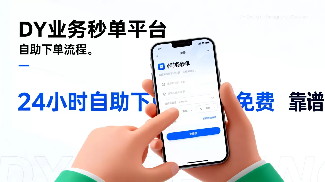 DY业务秒单平台24小时自助下单真的免费吗,靠谱吗 DY业务秒单平台24小时自助下单真的免费吗,靠谱吗