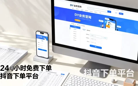 DY业务24小时免费下单平台官网靠谱吗，抖音下单平台有哪些