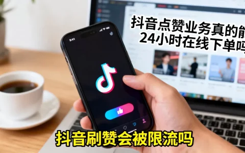 抖音点赞业务真的能24小时在线下单吗，抖音刷赞会被限流吗
