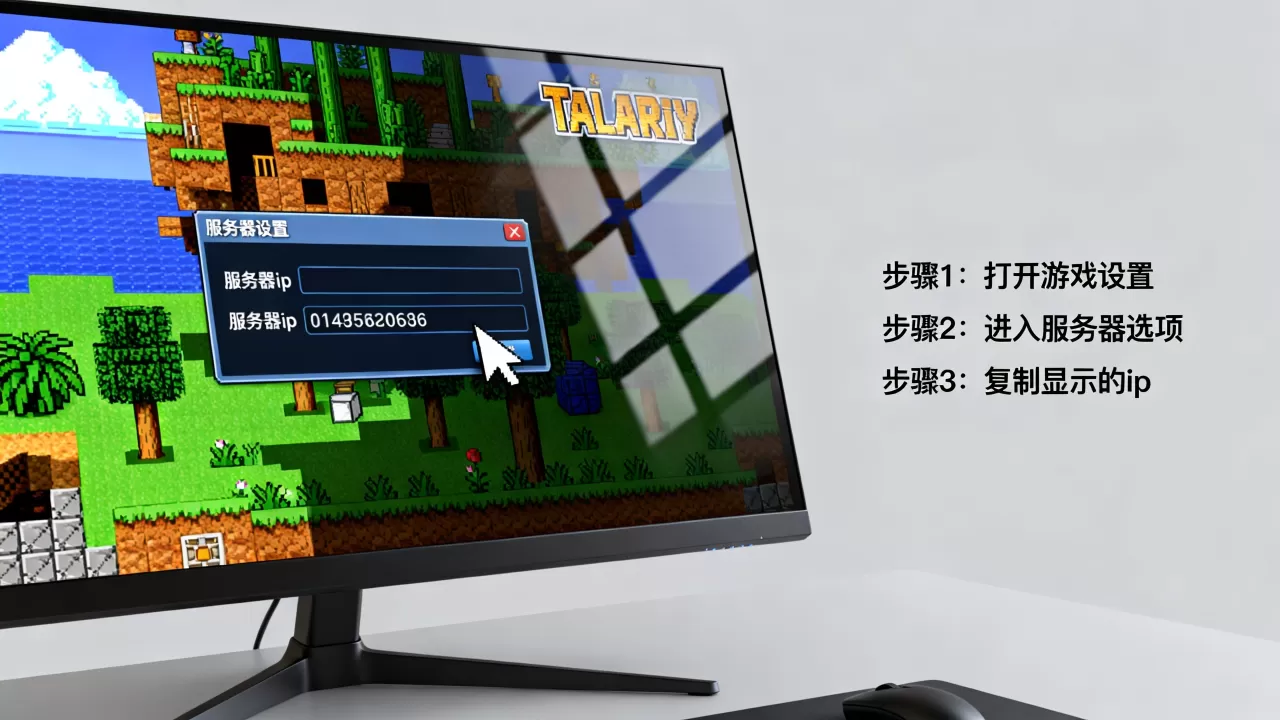 泰拉瑞亚服务器ip号怎么看?,电脑版ip查询方法 泰拉瑞亚服务器ip号怎么看?,电脑版ip查询方法