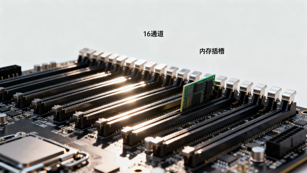 服务器16通道具体是多少个,内存插槽如何识别? 服务器16通道具体是多少个,内存插槽如何识别?