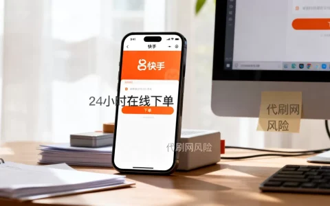 快手平台24小时在线下单可靠吗，快手代刷网有风险吗？