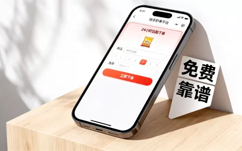 快手秒单平台24小时自助下单真的免费吗，靠谱吗？