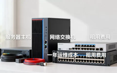 自建服务器一年到底要花多少钱，服务器租用一年多少钱合适