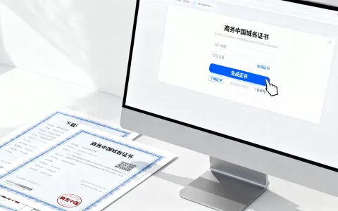 商务中国域名证书如何生成，域名证书在哪里下载