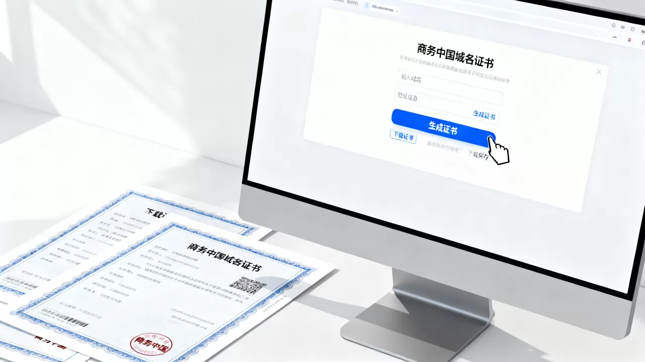 商务中国域名证书如何生成,域名证书在哪里下载 商务中国域名证书如何生成,域名证书在哪里下载