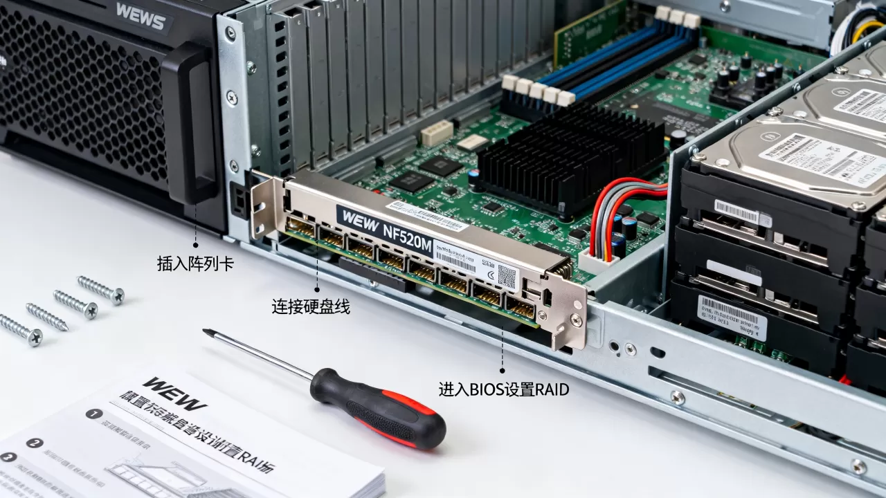 浪潮NF5280M5怎么做RAID,服务器阵列卡配置教程? 浪潮NF5280M5怎么做RAID,服务器阵列卡配置教程?