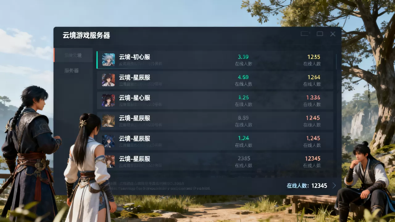 云境游戏哪些服务器值得玩,哪个服务器人数最多? 云境游戏哪些服务器值得玩,哪个服务器人数最多?