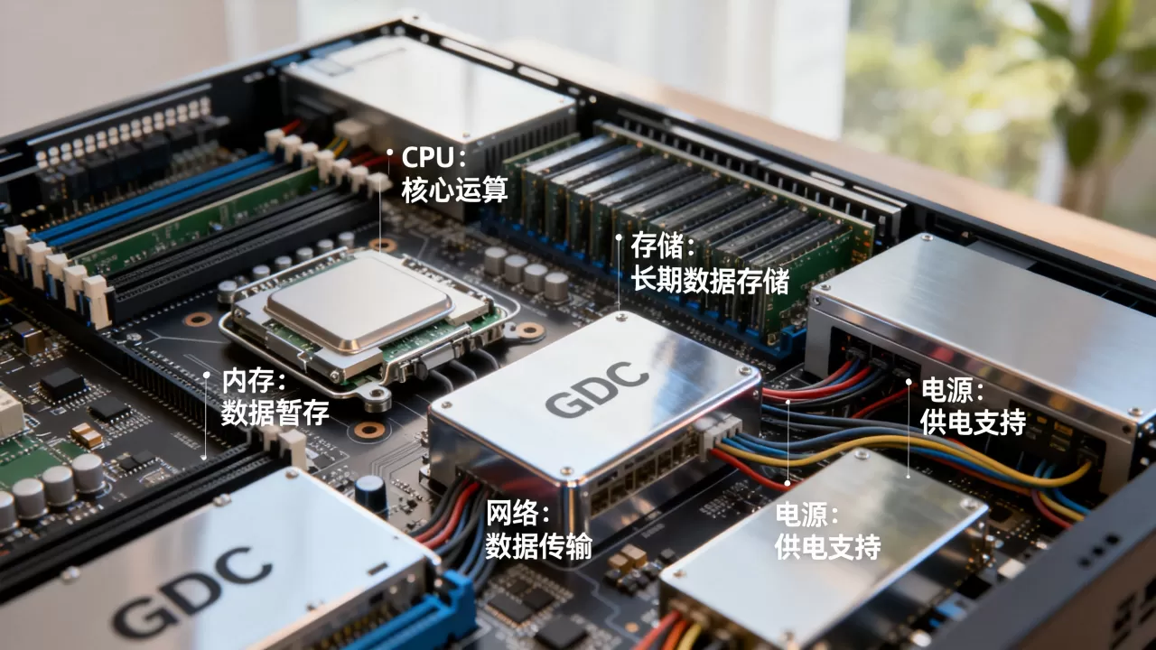 GDC服务器里到底包含哪些模块,各模块功能作用有哪些? GDC服务器里到底包含哪些模块,各模块功能作用有哪些?