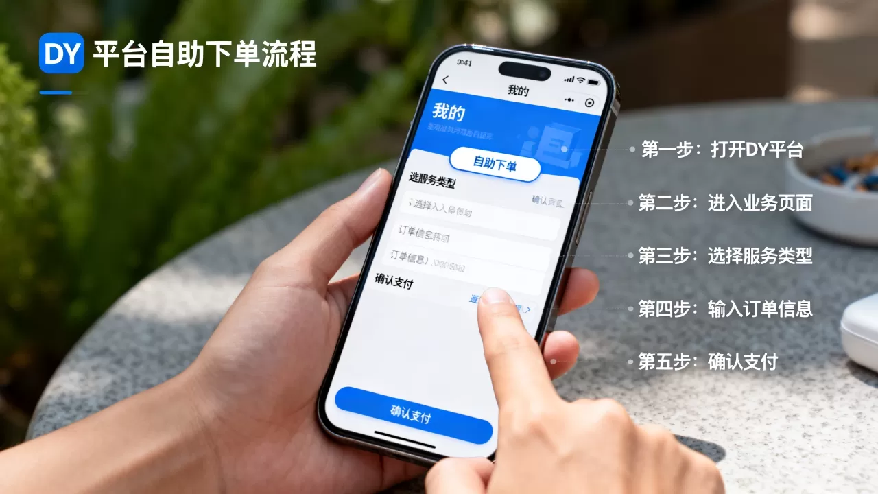 如何在DY平台自助平台业务下单?,有哪些流程? 如何在DY平台自助平台业务下单?,有哪些流程?