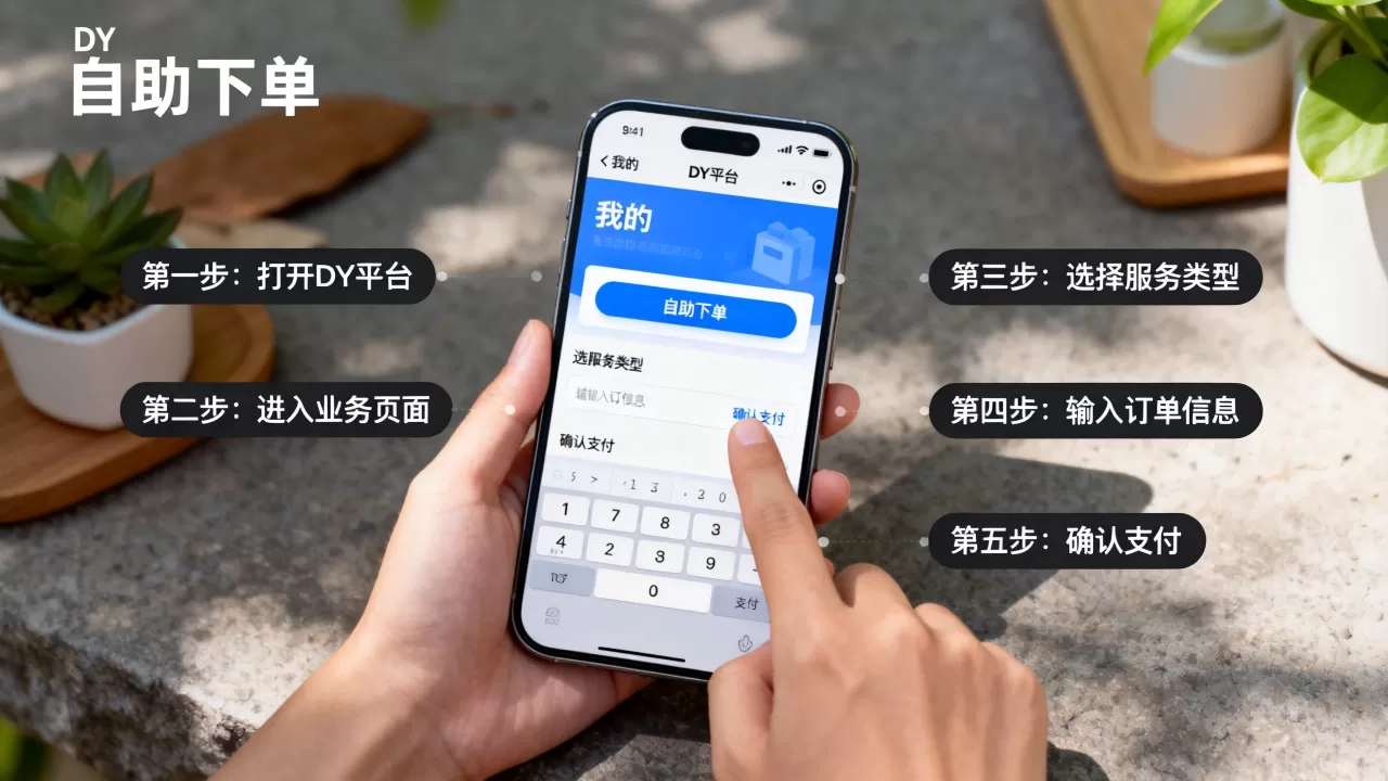 如何在DY平台自助平台业务下单?,有哪些流程? 如何在DY平台自助平台业务下单?,有哪些流程?