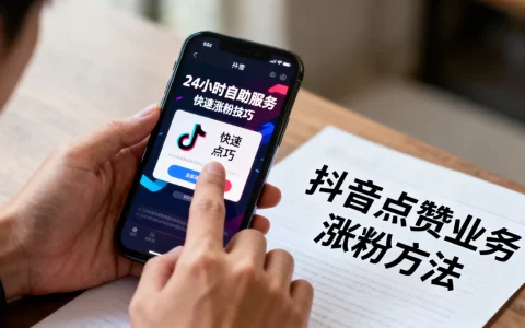 抖音点赞业务24小时自助服务靠谱吗，如何快速涨粉？