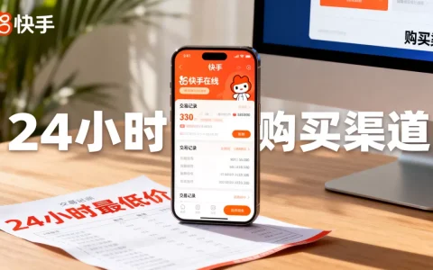 快手在线业务24小时最低价是多少，哪里能买到？