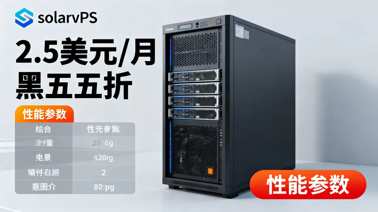 solarvps黑5五折2.5美元值得买吗,性能怎么样? solarvps黑5五折2.5美元值得买吗,性能怎么样?