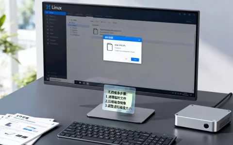 Linux虚拟机文件过大怎样无损瘦身，磁盘空间不足怎么办