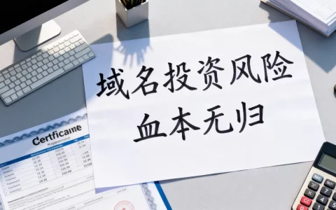 域名崩盘为何让投资人血本无归？，域名投资风险有哪些