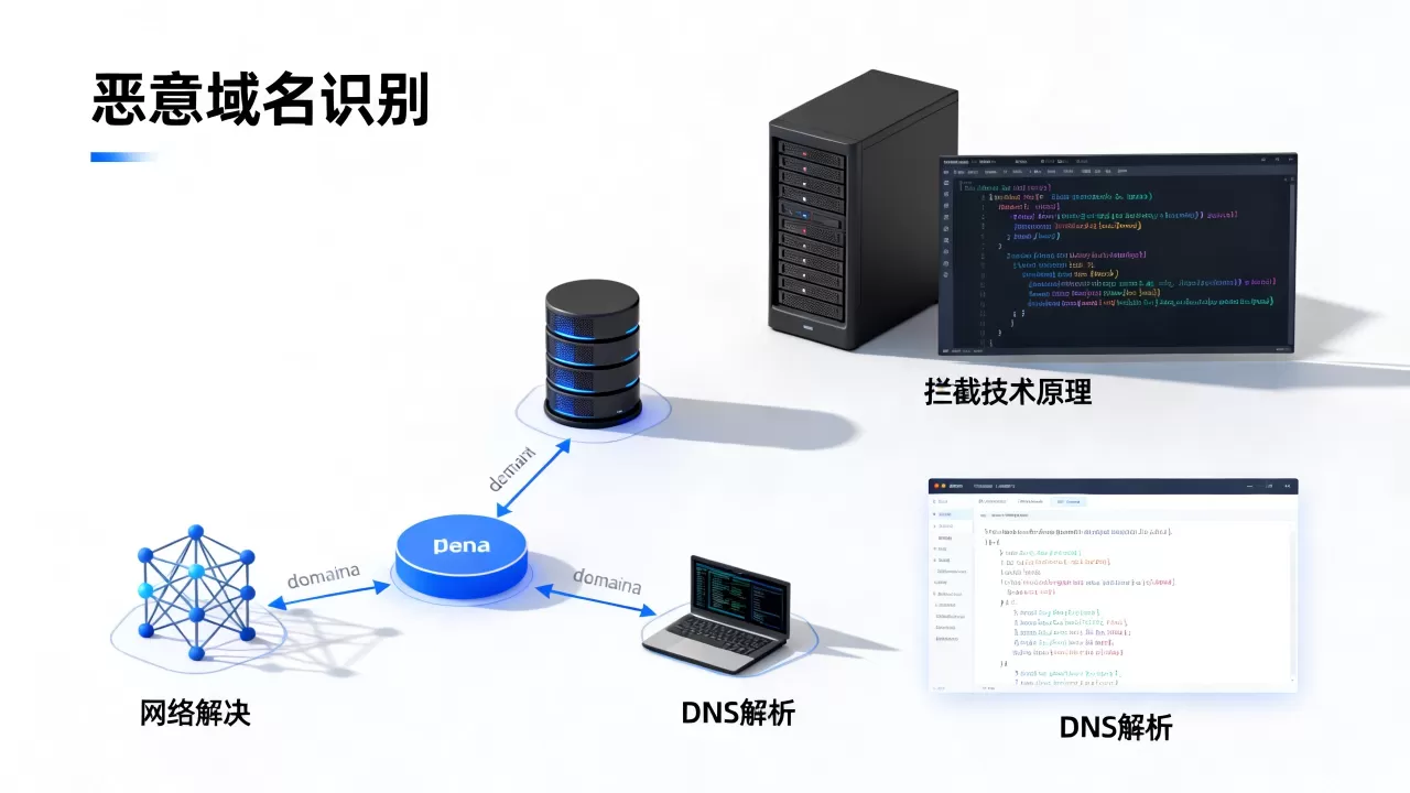 如何精准识别并拦截恶意域名,域名拦截技术原理是什么? 如何精准识别并拦截恶意域名,域名拦截技术原理是什么?