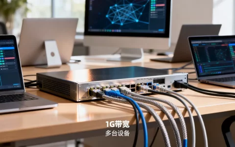 服务器1G网速到底能带多少台电脑，带宽需求怎么估算？