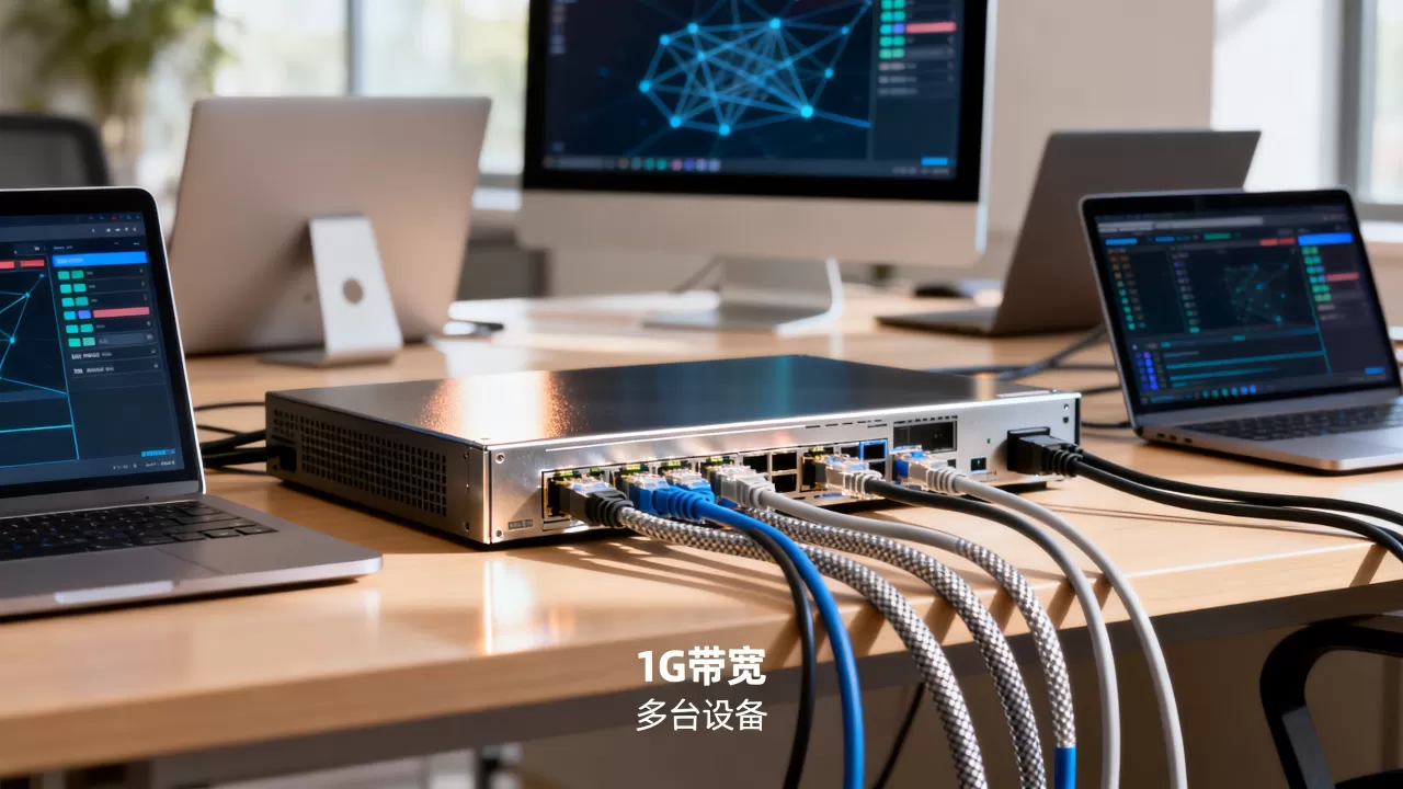服务器1G网速到底能带多少台电脑,带宽需求怎么估算? 服务器1G网速到底能带多少台电脑,带宽需求怎么估算?