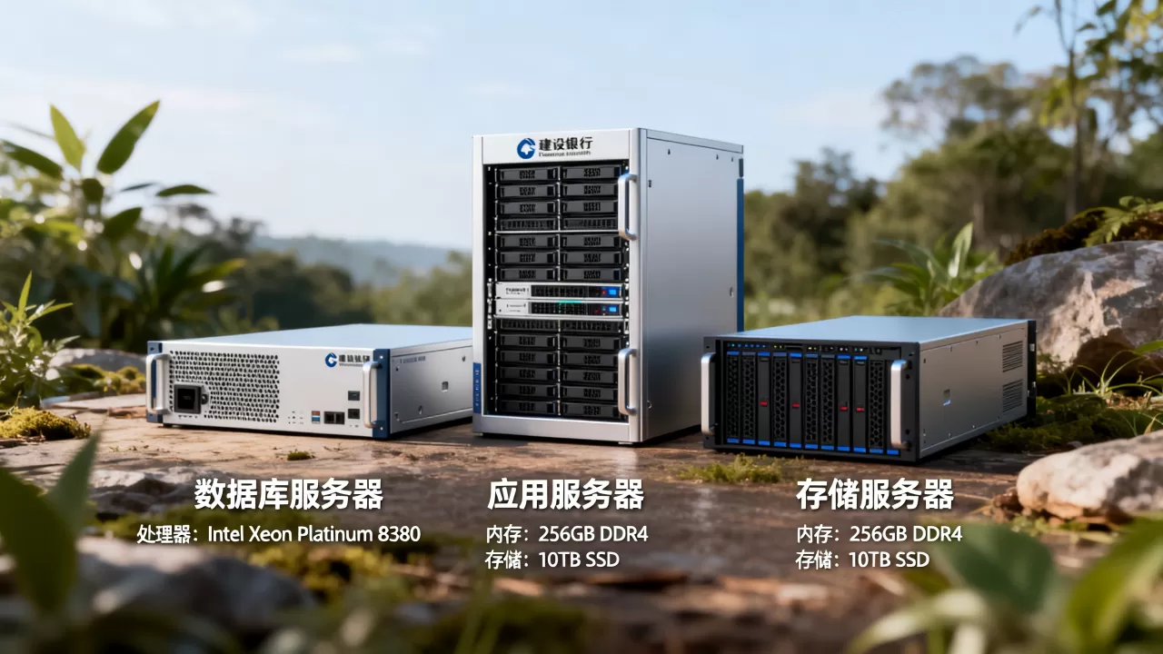 建设银行都有哪些服务器,配置参数是什么? 建设银行都有哪些服务器,配置参数是什么?