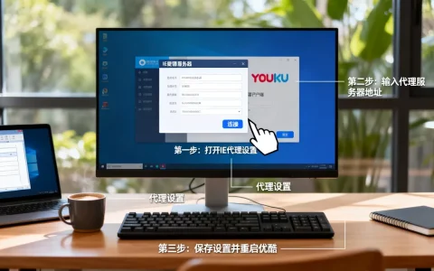 优酷客户端如何使用IE代理服务器，详细步骤有哪些？