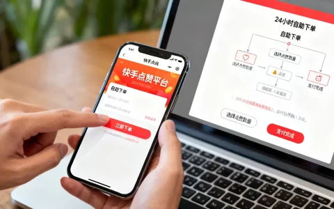 快手点赞平台24小时自助下单怎么操作，靠谱吗？
