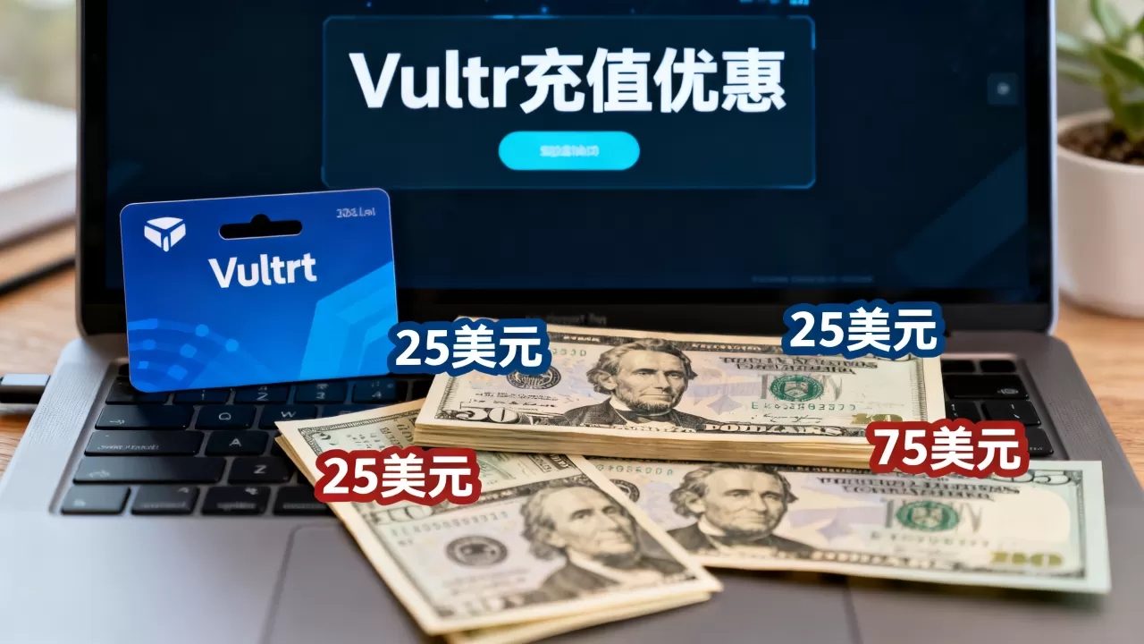 怎么花25美元拿75美元?,Vultr充值优惠靠谱吗? 怎么花25美元拿75美元?,Vultr充值优惠靠谱吗?