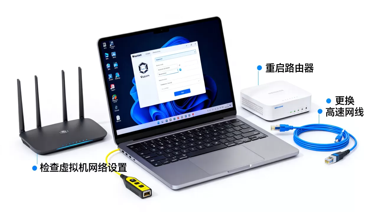 虚拟机网速慢怎么解决?虚拟机网络卡顿怎么优化 虚拟机网速慢怎么解决?虚拟机网络卡顿怎么优化