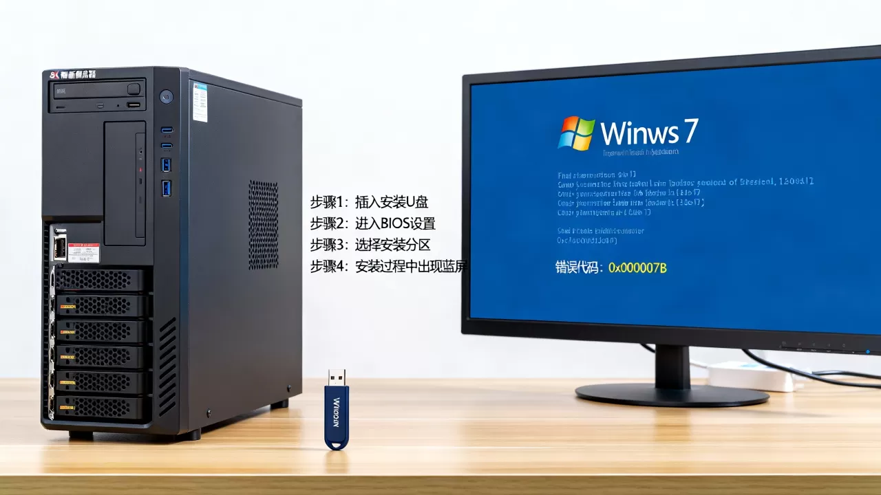 新服务器怎么安装win7系统,安装过程中蓝屏怎么办? 新服务器怎么安装win7系统,安装过程中蓝屏怎么办?