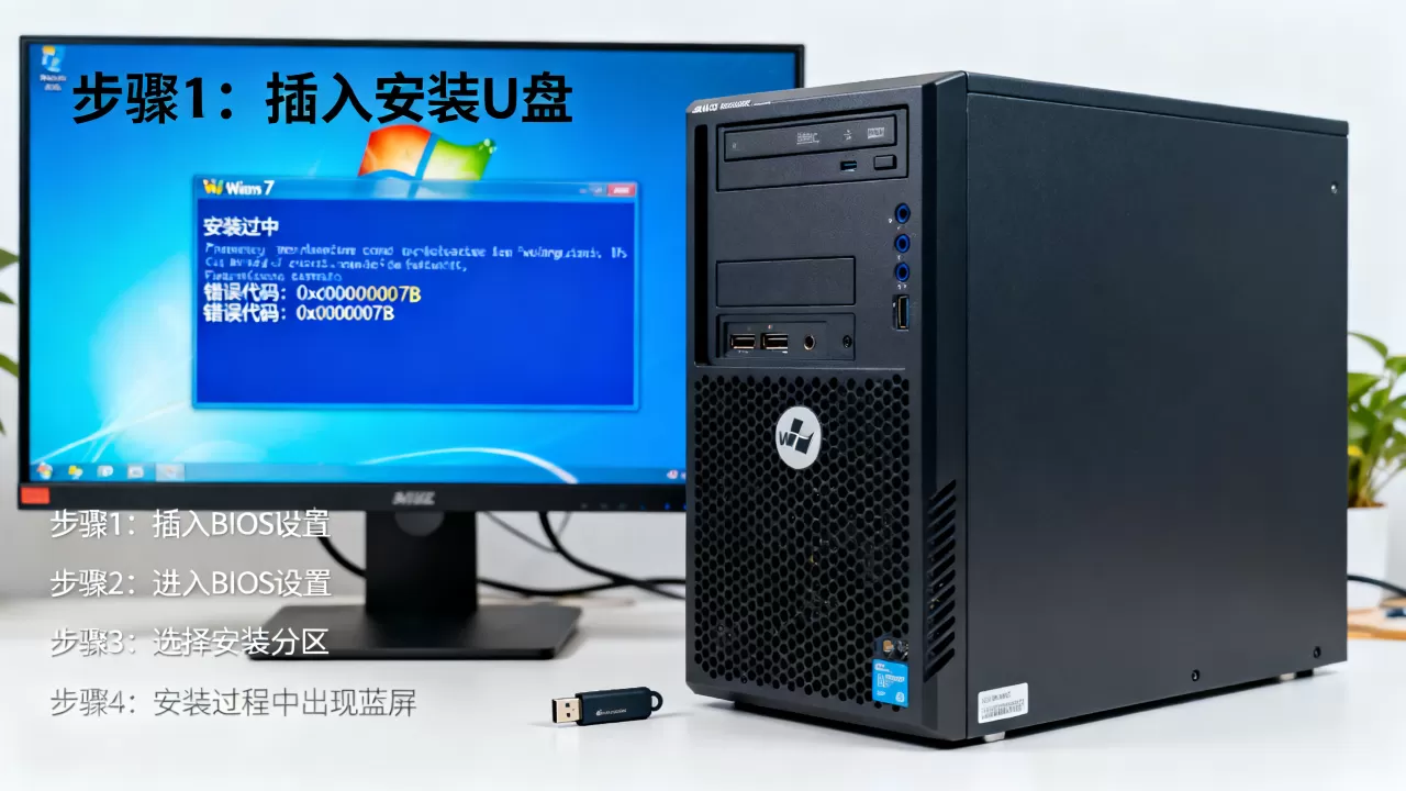 新服务器怎么安装win7系统,安装过程中蓝屏怎么办? 新服务器怎么安装win7系统,安装过程中蓝屏怎么办?