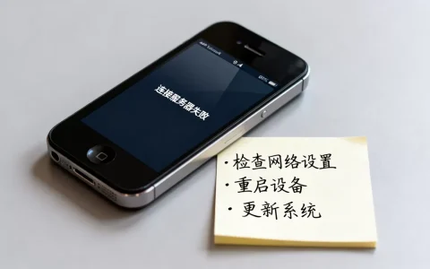 iphone4为什么会连接服务器失败，怎么解决？
