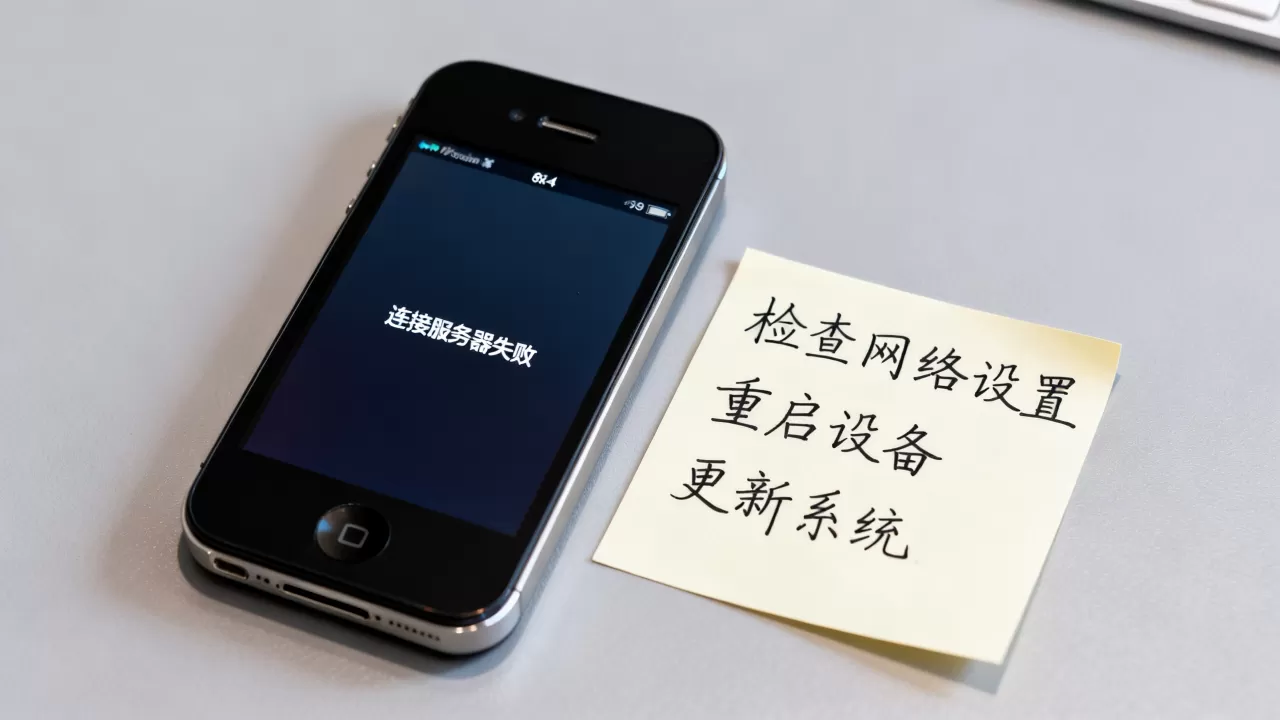 iphone4为什么会连接服务器失败,怎么解决? iphone4为什么会连接服务器失败,怎么解决?