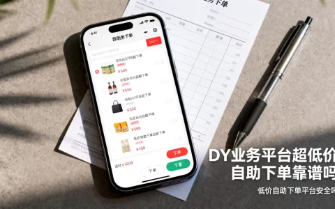 DY业务平台超低价自助下单靠谱吗，低价自助下单平台安全吗