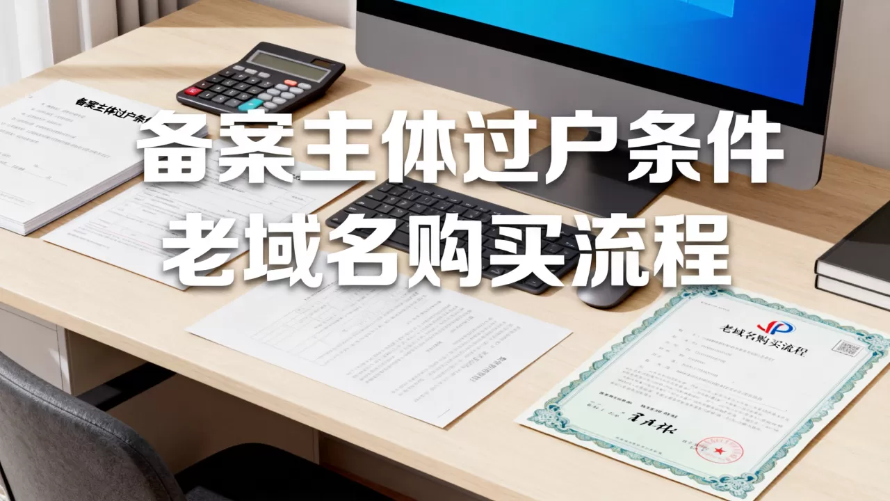 简米云备案老域名购买后的备案主体能直接过户吗,需要什么条件? 简米云备案老域名购买后的备案主体能直接过户吗,需要什么条件?
