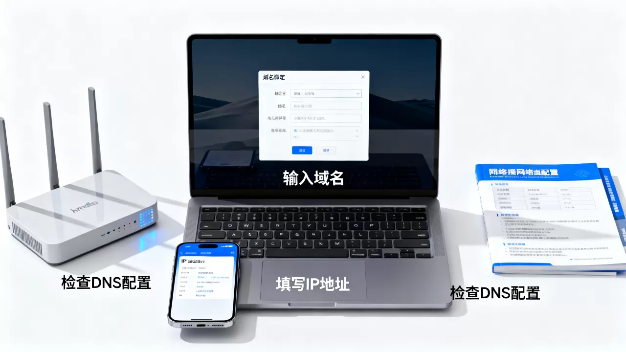 域名和IP地址怎么绑定?,绑定失败怎么办? 域名和IP地址怎么绑定?,绑定失败怎么办?