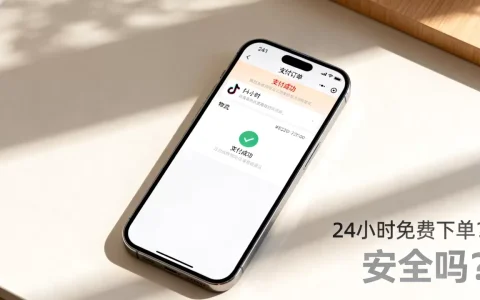 抖音在线业务真能24小时免费下单吗，抖音24小时下单安全吗