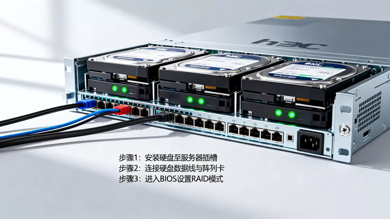h3c服务器如何做磁盘阵列,RAID配置步骤是什么? h3c服务器如何做磁盘阵列,RAID配置步骤是什么?