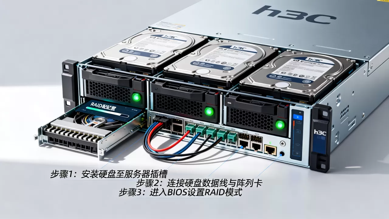 h3c服务器如何做磁盘阵列,RAID配置步骤是什么? h3c服务器如何做磁盘阵列,RAID配置步骤是什么?