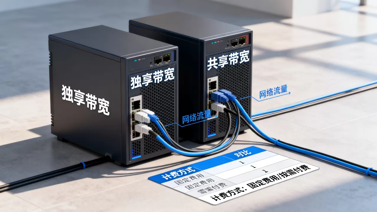 独享和共享大带宽服务器计费方式有何差异?,怎么选更划算? 独享和共享大带宽服务器计费方式有何差异?,怎么选更划算?