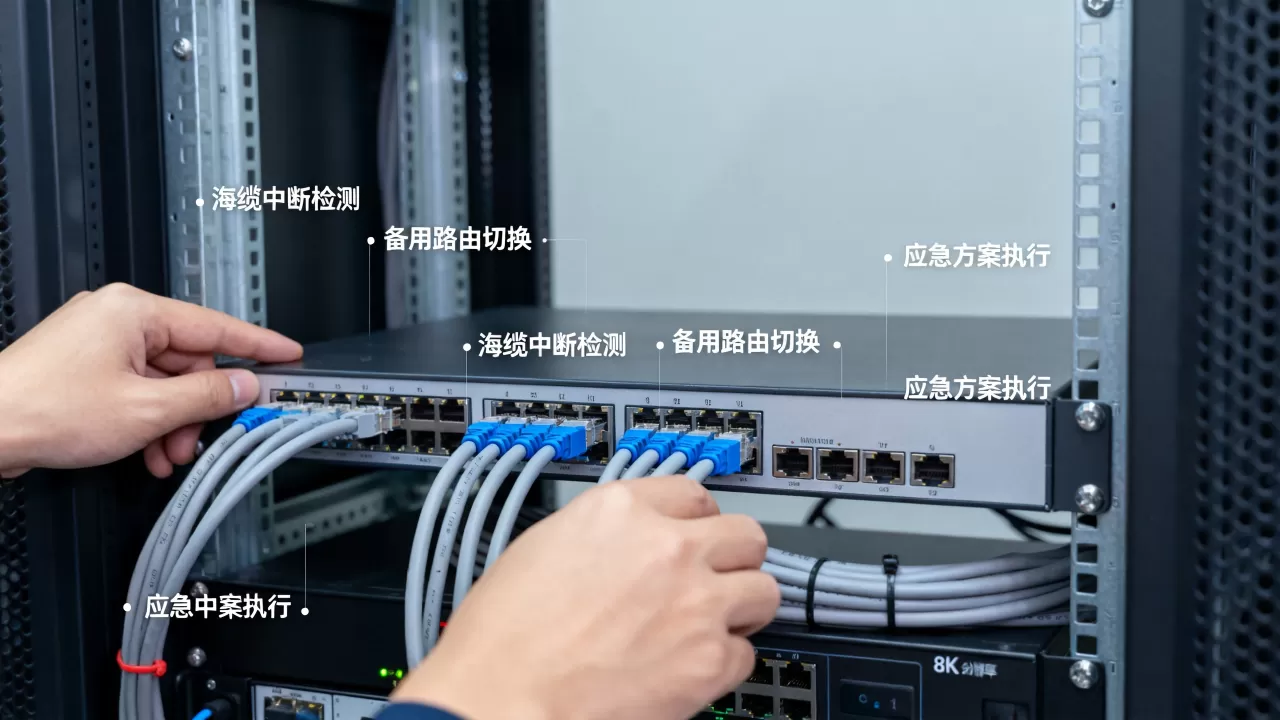 国际大带宽服务器海缆中断怎么切换路由,有哪些应急方案? 国际大带宽服务器海缆中断怎么切换路由,有哪些应急方案?