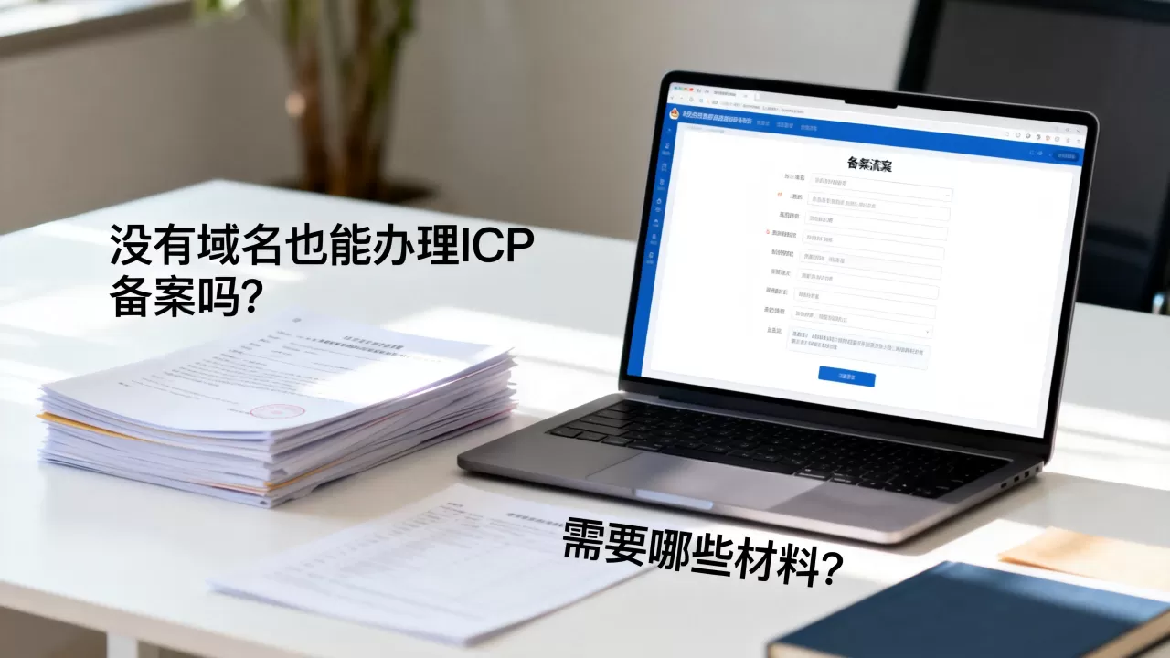 没有域名也能办理ICP备案吗?,需要哪些材料? 没有域名也能办理ICP备案吗?,需要哪些材料?